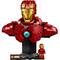LEGO® Marvel Iron Man MK4 Bust, Buildable Model for Adults with Minifigure 76327